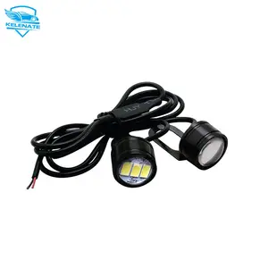 Lampu Led untuk Sepeda Motor Hawk Eye Light Strobo Flash Mode Mirror Mount Lampu Ekor Drl Bohlam Led Sepeda Motor Mobil