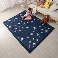 Tapis pour enfants en mousse épaisse de 3 cm, antidérapant, imprimé, tapis tatami pour bébé, pour ramper, jouer, s'asseoir, tapis de salon