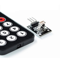 HX1838 IR Kit de control remoto infrarrojo Controlador y receptor para Arduino