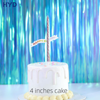 Velas de Cumpleaños en Espiral Delgadas y sin Humo, Tema Romántico, Decoración para Pasteles, Personalizables, Juego en Negro, Blanco y Dorado, 2026