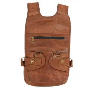 Leather Backpack Black Shoulder Carry On Bag Backpack School College Office For Men Large Size Backpack Leather Bag