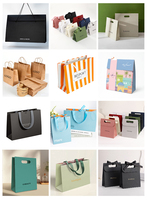 Sac en papier cartonné de luxe écologique à faible MOQ, avec logo personnalisé, boîte cadeau vide unique et brillante pour mariage avec ruban