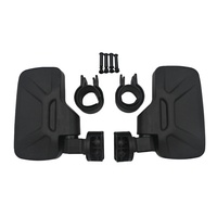GOOFIT Rétroviseurs latéraux de remplacement pour UTV Moped ATV Scooter Quad Pit DirtBike