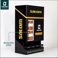 Naher Osten Plexiglas Acryl Zigarette Vitrine Stand Counter Wand halterung Tabak Vitrine Custom
