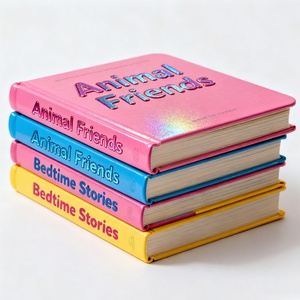 โรงพิมพ์รับพิมพ์หนังสือเด็กแบบปกแข็งและปกอ่อน สีสันสดใส ราคาถูกจากจีน - Product Image 2