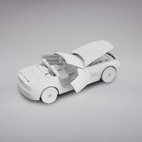Approvisionnement d'usine Directement cnc service d'usinage 3D impression pare-chocs automatique prototypes rapides