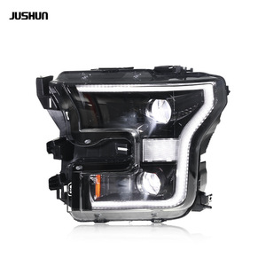 Ensemble de phares Jushun Ford F-150 Raptor à double lentille avec feux de jour à LED et faisceau dynamique - Product Image 3
