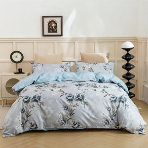 Funda de Edredón Estampada, Funda de Almohada de Fibra Sintética, Juego de Fundas de Edredón Cómodas y de Alta Calidad para Uso Doméstico - Product Image 6