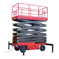 36 Ft 12M Fabriqué en Chine Similaire à Genie JLG Skyjack Haulotte Élévateur à ciseaux électrique automoteur