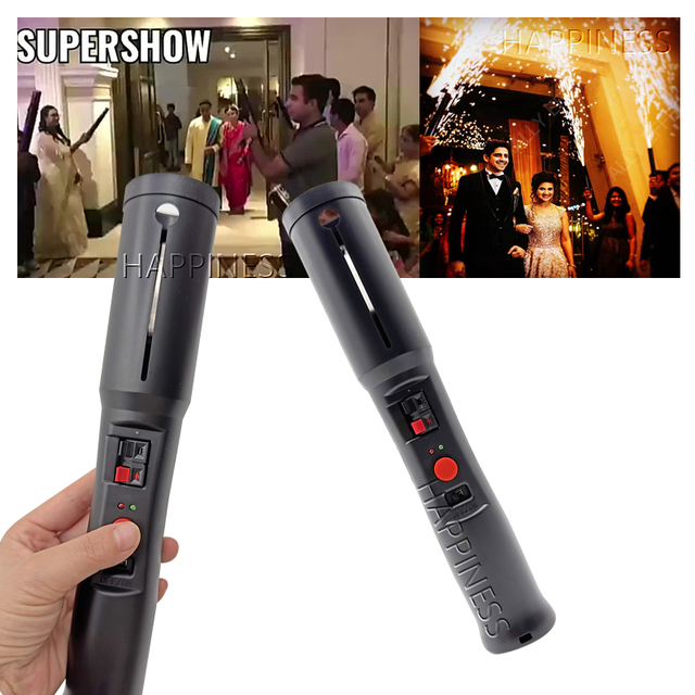 Mini Cold Spark Handheld Sparkler Fountain Firework Machine Wedding Event Show