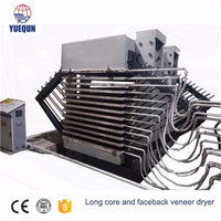 YUEQUN Shandong Motor Pompa Presisi Tinggi 5.5kW 380V/50Hz/PLC yang Dapat Disesuaikan, Mesin Pengering Veneer, Gearbox, Produksi Kayu Lapis