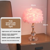 Lámpara de Mesa Moderna Nórdica para Sala de Estar, Decoración de Lujo, Luz Nocturna Pequeña, LED Cálido Romántico con Pantalla de Metal