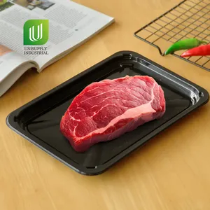 一次性塑料托盘超市外卖食品容器VSP肉类包装塑料肉类托盘