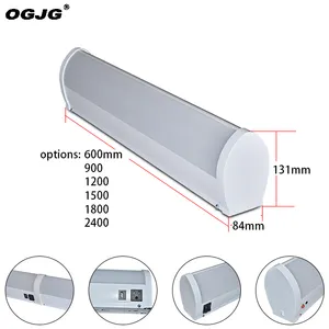 OGJG 100-277v 347v trilaterally انبعاث جدار جبل عيادة على السرير رئيس لمبات led للإضاءة الخطية لاعبا اساسيا