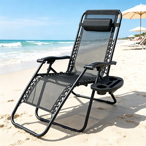 Silla Plegable de Lujo Multicolor al por Mayor, Tumbona Transpirable de Malla de Montaje Rápido para Playa y Exteriores - Product Image 6