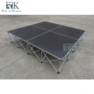 Scène pliante 4ft*4ft, plateforme antidérapante, événements en plein air, scène stable - Product Image 5
