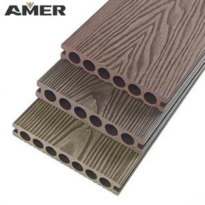 AMER - Tarima de Madera Compuesta Resistente al Agua, WPC Coextruido, Instalación para Terraza Exterior - Product Image 4