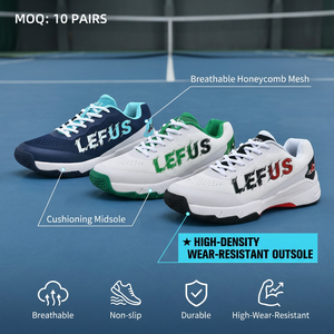 Zapatillas Deportivas Impermeables <span class=keywords><strong>de</strong></span> Moda al por Mayor para Unisex, Zapatos <span class=keywords><strong>de</strong></span> <span class=keywords><strong>Pickleball</strong></span> con Absorción <span class=keywords><strong>de</strong></span> Impactos y Control <span class=keywords><strong>de</strong></span> Humedad para Cualquier Clima - Product Image 3