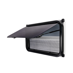Fenêtre latérale universelle pour <span class=keywords><strong>caravane</strong></span> et camping-car, en alliage d'aluminium, étanche, avec moustiquaire, 500*300mm, certifiée E-Mark - Product Image 2