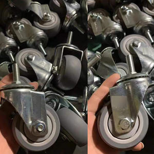 Wbd casters de alta qualidade, médica casters silenciosos hospital hi lrom 305 cama rodas - Product Image 3