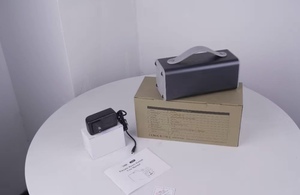 Station d'alimentation portable grande capacité 300W 299.7Wh, batterie lithium, onduleur solaire à onde sinusoïdale pure - Product Image 2