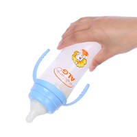 Botol susu bayi 320mL leher lebar pabrikan Cina botol susu PP kualitas makanan bebas BPA