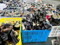 S04 Acheter en balles de chaussures d'occasion propres et colorées pour enfants pour l'été, le printemps et l'automne, chaussures mixtes pour enfants usagées, vente en gros