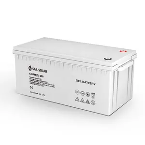 Good Quality Gel Battery 12V 50Ah 100Ah 150Ah 200Ah 250Ah For Off Grid Solar System Use