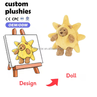 Peluche personnalisée Mascotte Ours Mignon Jouet en Peluche Doux et Moelleux Compagnon pour Enfants Cadeau pour la Saint-Valentin Promotion de Marque