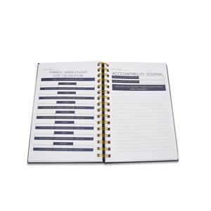 Custom Printing 2025 Single Spiral <b>Planner</b> Business Weekly <b>Monthly</b> Organizer <b>Planner</b> - Product Image 3