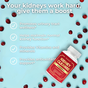 Cápsulas de Suplemento Herbal Vegano 8 en 1 para Limpieza y Desintoxicación Renal, con Arándano Rojo y Vitaminas del Grupo B, de Marca Privada, Fabricante Certificado GMP - Product Image 3