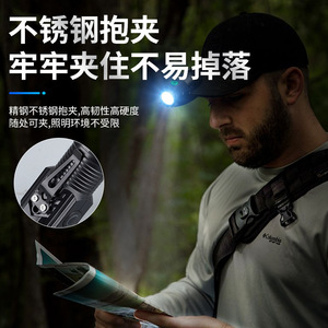 Fluorescent Deer <b>Rechargeable</b> <b>Led</b> Flashlight 200-300M Beam Distance Portable Mini Strong <b>Light</b> For Home Use - Product Image 4
