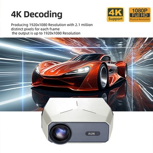 Direct Factory A004 Pro <b>Android</b> 14 OS 2/16 GB OEM ODM LED 4K Mini Video <b>Projector</b> 1080P HD Home Theater Outdoor Cinema Top Sales - Product Image 2