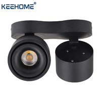 Plafonnier LED encastré MD-WL-Y008 Keehome 20W 30W 40W à haut rendement lumineux COB pour bureaux commerciaux, hôtels