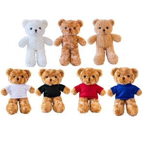 Custom <b>Cute</b> Dress Small Teddy <b>Bear</b> Plush Toys Organic Cotton <b>Bear</b> Doll Gifts with Logo Printing Plush Mini Teddy <b>Bear</b> - Product Image 3