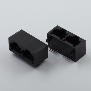 Jisjack 10/100/1000 Base-T <span class=keywords><strong>RJ45</strong></span> Modular cắm CAT5E/Cat6 mô-đun kết nối với magjack Jack Loại bảng điều khiển gắn kết 8 cổng - Product Image 5