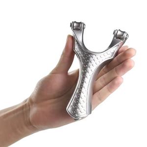 Color plata buena textura hecha en China Slingshot Bipod-Rack Senapan Wolfking <span class=keywords><strong>Trex</strong></span> Slingshot SL V52 para juegos de caza al aire libre - Product Image 4