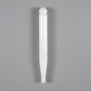 Bolígrafo de acupresión de rodillo de Jade de alta calidad, bolígrafo de masaje de acupuntura de Jade blanco Gua Sha para tratamiento de puntos faciales - Product Image 6