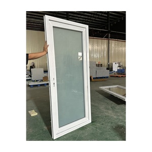 Portes extérieures en PVC Impact des ouragans <span class=keywords><strong>Porte</strong></span> à battants de cuisine en verre <span class=keywords><strong>d</strong></span>époli à double vitrage Fenêtre et <span class=keywords><strong>porte</strong></span> <span class=keywords><strong>d</strong></span>'<span class=keywords><strong>entrée</strong></span> en PVC - Product Image 3