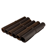 Tapis de bureau personnalisé en cuir véritable tapis d'ordinateur pour clavier tapis de souris tapis de bureau en cuir véritable cadeau pour Mem Boss