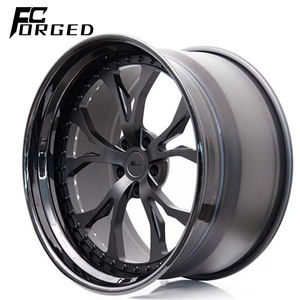 Rines Forjados Cóncavos Hyper Silver 5x120 de 19 20 21 22 Pulgadas, Rines Forjados de 2 Piezas Compatibles con <span class=keywords><strong>BMW</strong></span> M4 <span class=keywords><strong>M5</strong></span> - Product Image 2