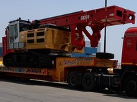 Machine de forage rotative de marque chinoise de premier plan SR235C10 avec un diamètre de poteau de 2000 mm et une profondeur de forage de 68/54 m pour les projets miniers