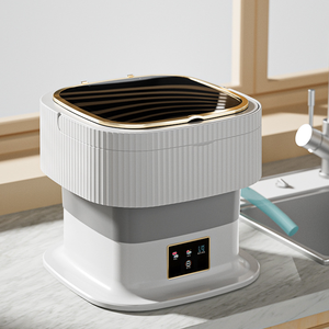 OWNSWING <span class=keywords><strong>Machine</strong></span> à laver automatique <span class=keywords><strong>10L</strong></span> <span class=keywords><strong>Machine</strong></span> à plier les sous-vêtements profonds <span class=keywords><strong>Machine</strong></span> à laver les vêtements pliable Réduction du bruit - Product Image 4