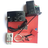 Micro pour guitare acoustique T7 B-BAND, égaliseur trois étages, style fin, dos de tortue
