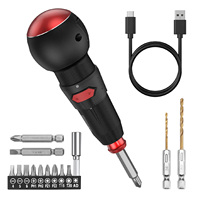 Tournevis électrique USB-C 3,6 V, mini tournevis électrique sans fil, tournevis électrique USB rechargeable, ensemble de tournevis