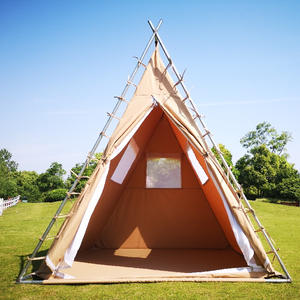 PoeticExist al aire libre impermeable Rainpro de Triangle a Shape Hut Kids <span class=keywords><strong>Camping</strong></span> estilo indio pirámide Tipi tienda - Product Image 4