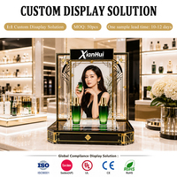 Support d'affichage cosmétique en acrylique OEM ODM en gros pour les chaînes de vente au détail de produits de beauté
