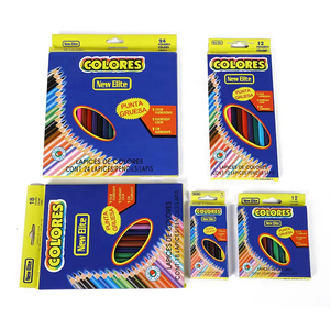 無毒の環境保護セットデアルテペンシルマルチカラーペンシルスクールウッドドローイングラップスデカラー - Product Image 6