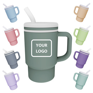 Vaso Personalizado con Pajita de 350 ml, Ligero, para Niños, Uso en Exteriores - Product Image 1