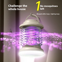 Lampe anti-moustiques rechargeable pour le camping, veilleuse d'intérieur et d'extérieur, répulsif anti-moustiques électrique pour la maison, vente en gros